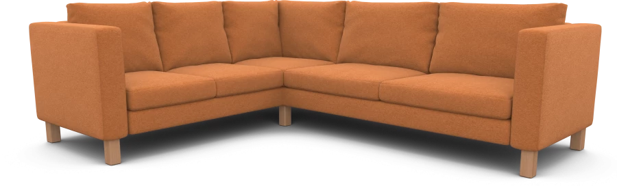 Чехол на угловой диван ИКЕА Карлстад - SCANDI (изображение №1)