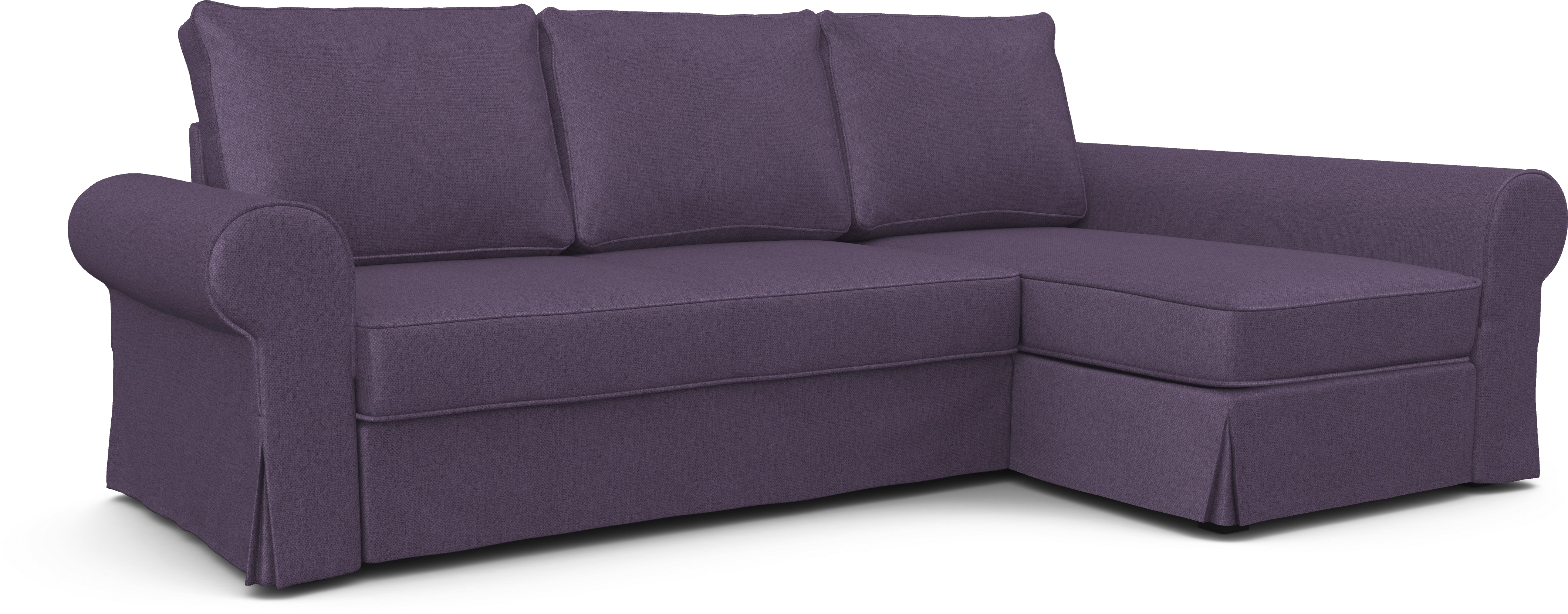 Чехол на диван ИКЕА Баккабру  с козеткой  - NEPTUN