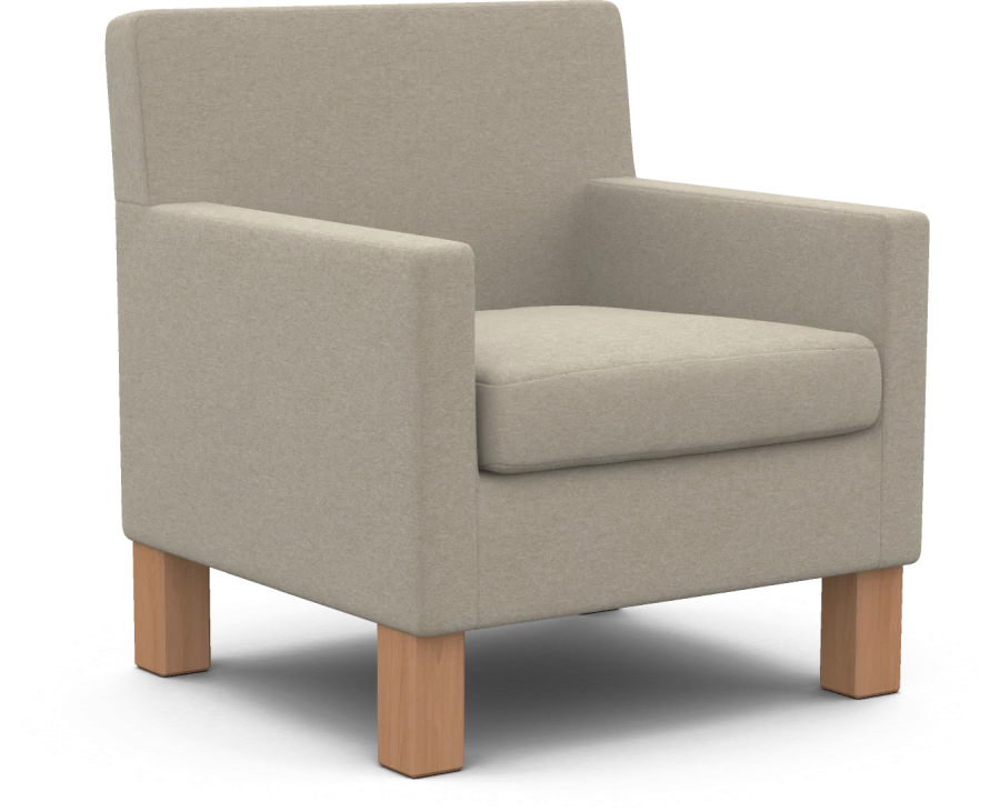 Чехол на кресло ИКЕА КАРЛСТАД малое - SCANDI (изображение №1)