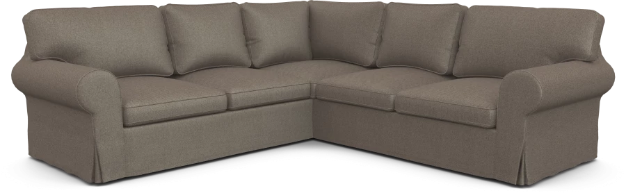 Чехол на диван ИКЕА ЭКТОРП угловой 2+2 - NEPTUN (изображение №1)