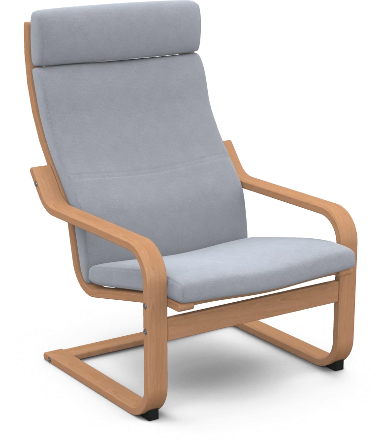 Чехол на кресло ИКЕА Поэнг - OPHELIA (изображение №1)