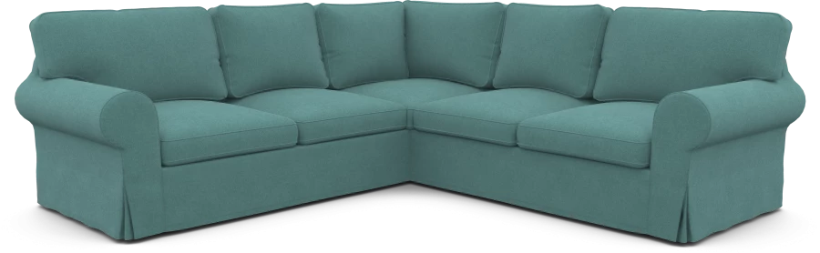 Чехол на диван ИКЕА ЭКТОРП угловой 2+2 - BREEZE (изображение №1)