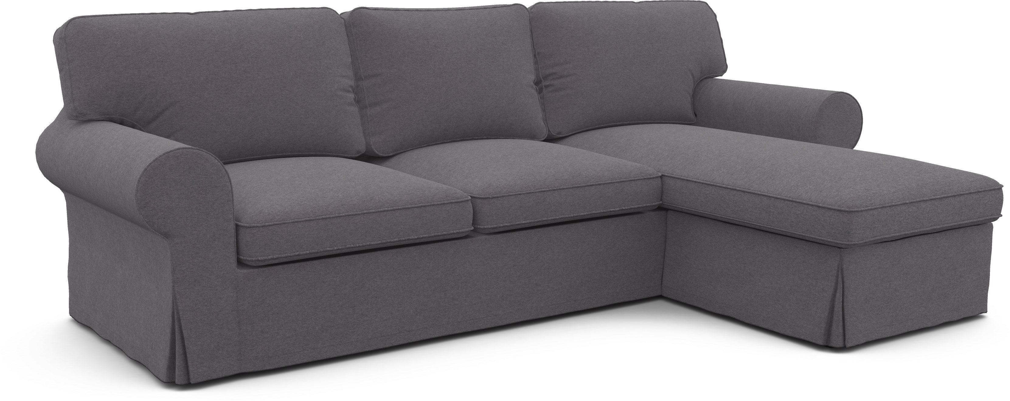 Чехол угловой диван ИКЕА Экторп с козеткой - SCANDI