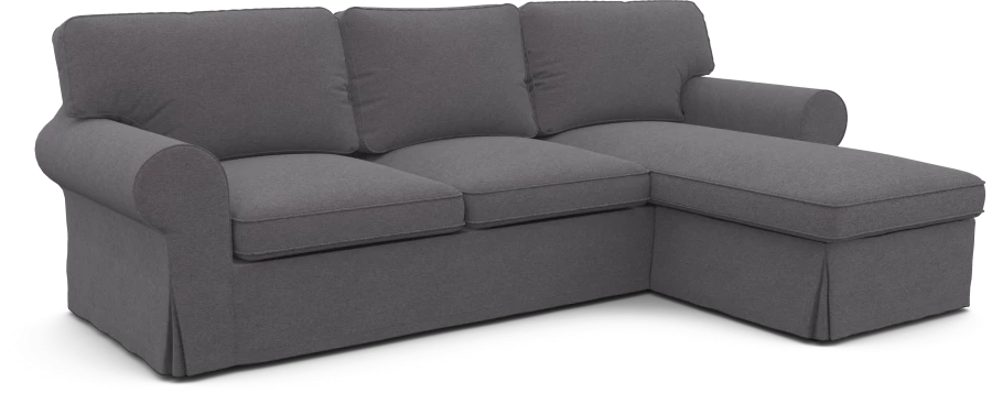 Чехол угловой диван ИКЕА Экторп с козеткой - SCANDI (изображение №1)