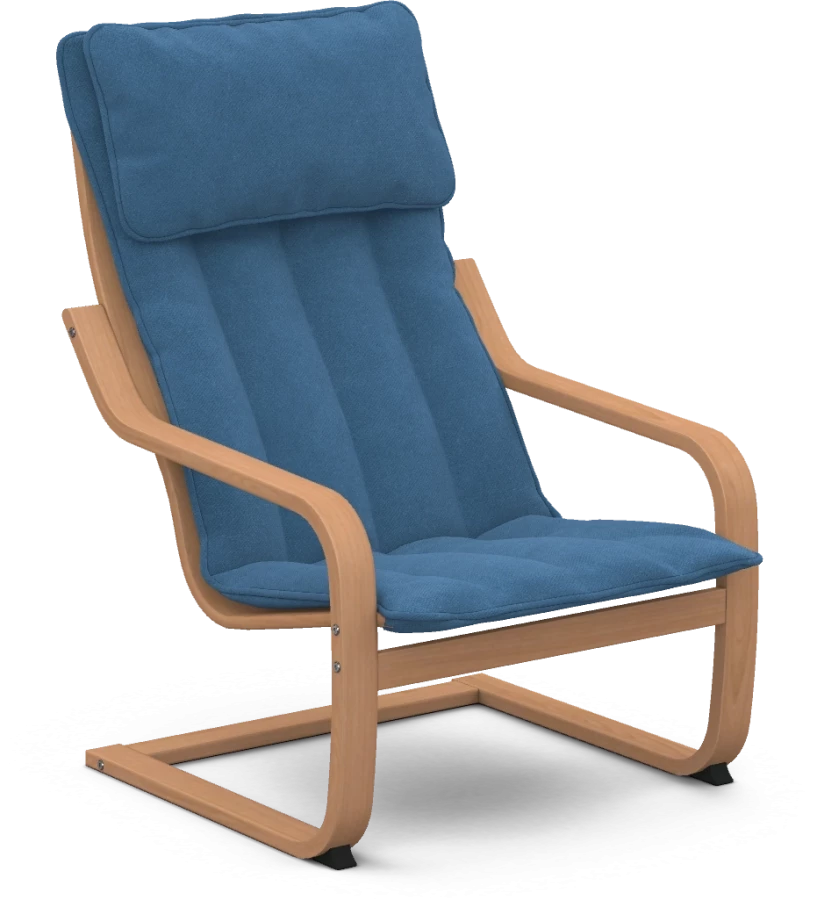 Чехол на кресло ИКЕА ПОЭНГ детское - OPHELIA (изображение №1)