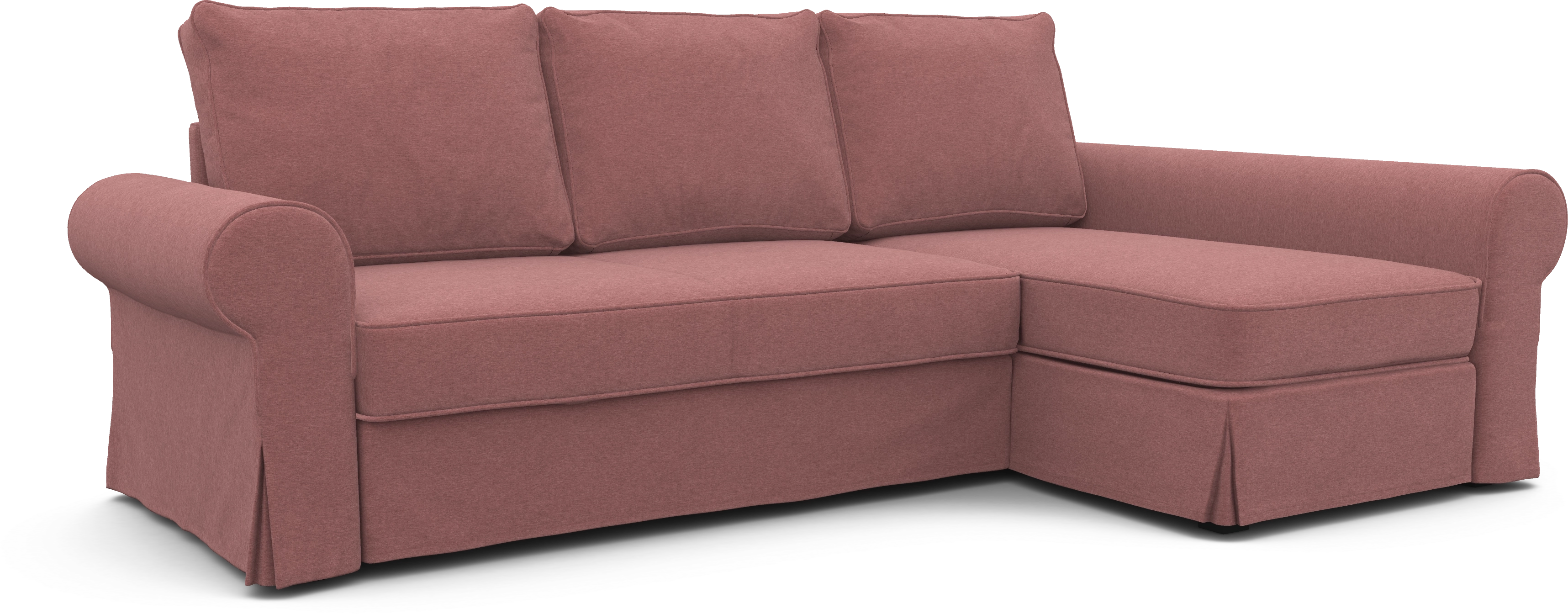 Чехол на диван ИКЕА Баккабру  с козеткой  - SCANDI