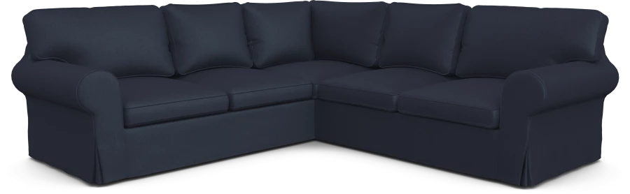 Чехол на диван ИКЕА ЭКТОРП угловой 2+2 - NEPTUN (изображение №1)