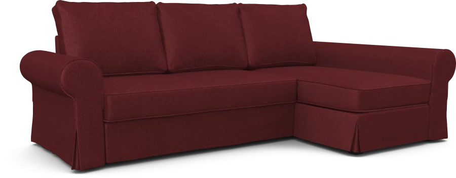 Чехол на диван ИКЕА Баккабру  с козеткой  - NEPTUN (изображение №1)