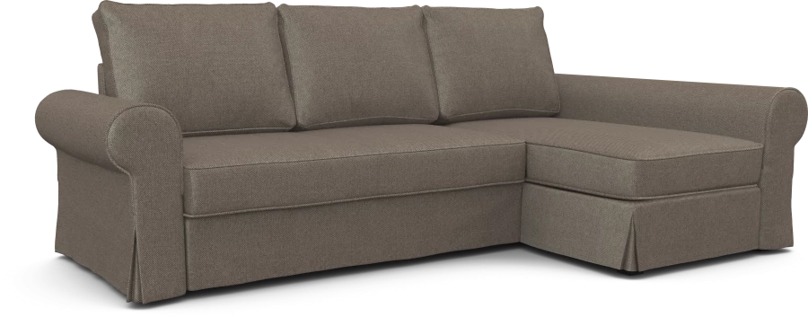 Чехол на диван ИКЕА Баккабру  с козеткой  - NEPTUN (изображение №1)