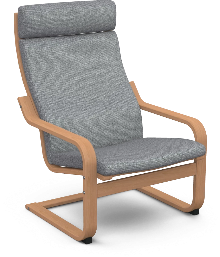 Чехол на кресло ИКЕА Поэнг - NEPTUN (изображение №1)