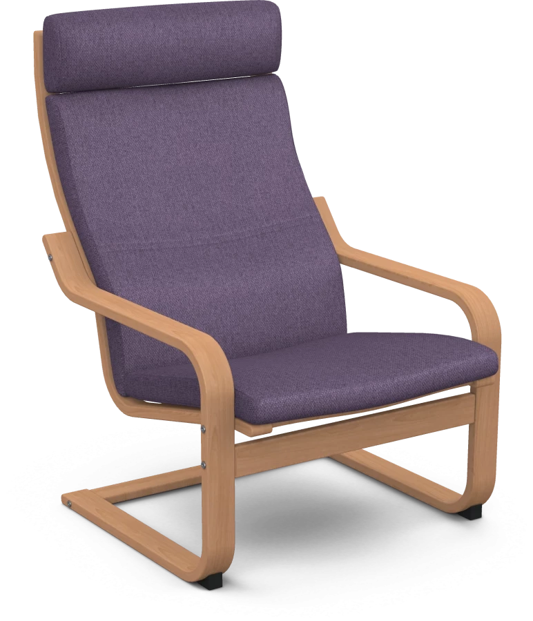 Чехол на кресло ИКЕА Поэнг - NEPTUN (изображение №1)