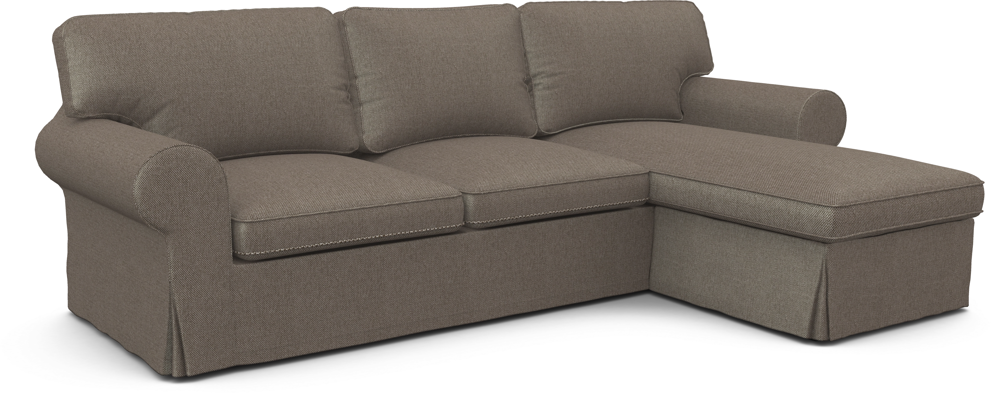 Чехол угловой диван ИКЕА Экторп с козеткой - NEPTUN