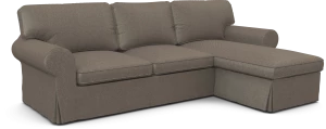 Чехол угловой диван ИКЕА Экторп с козеткой - NEPTUN