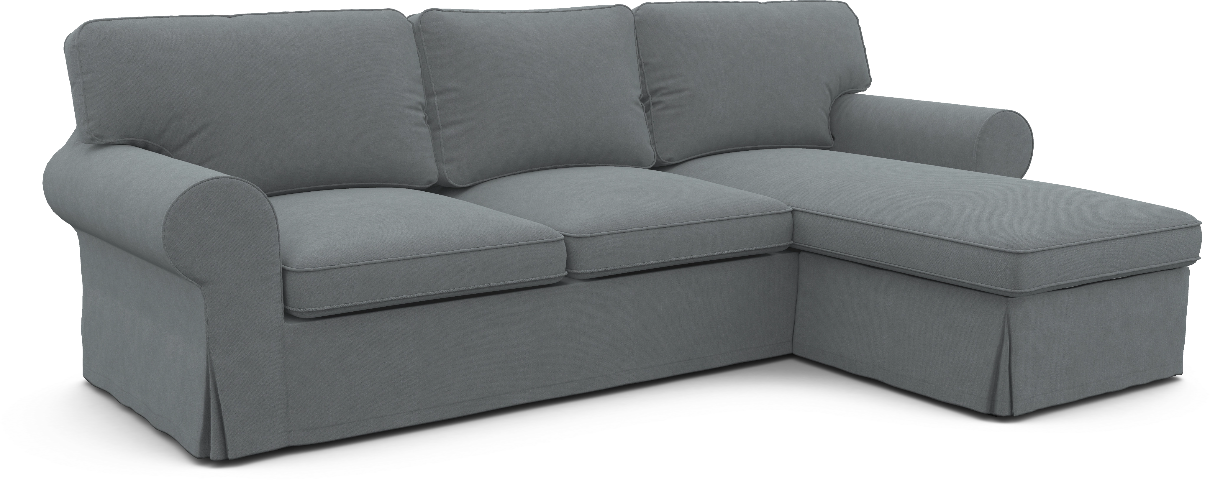 Чехол угловой диван ИКЕА Экторп с козеткой - OPHELIA