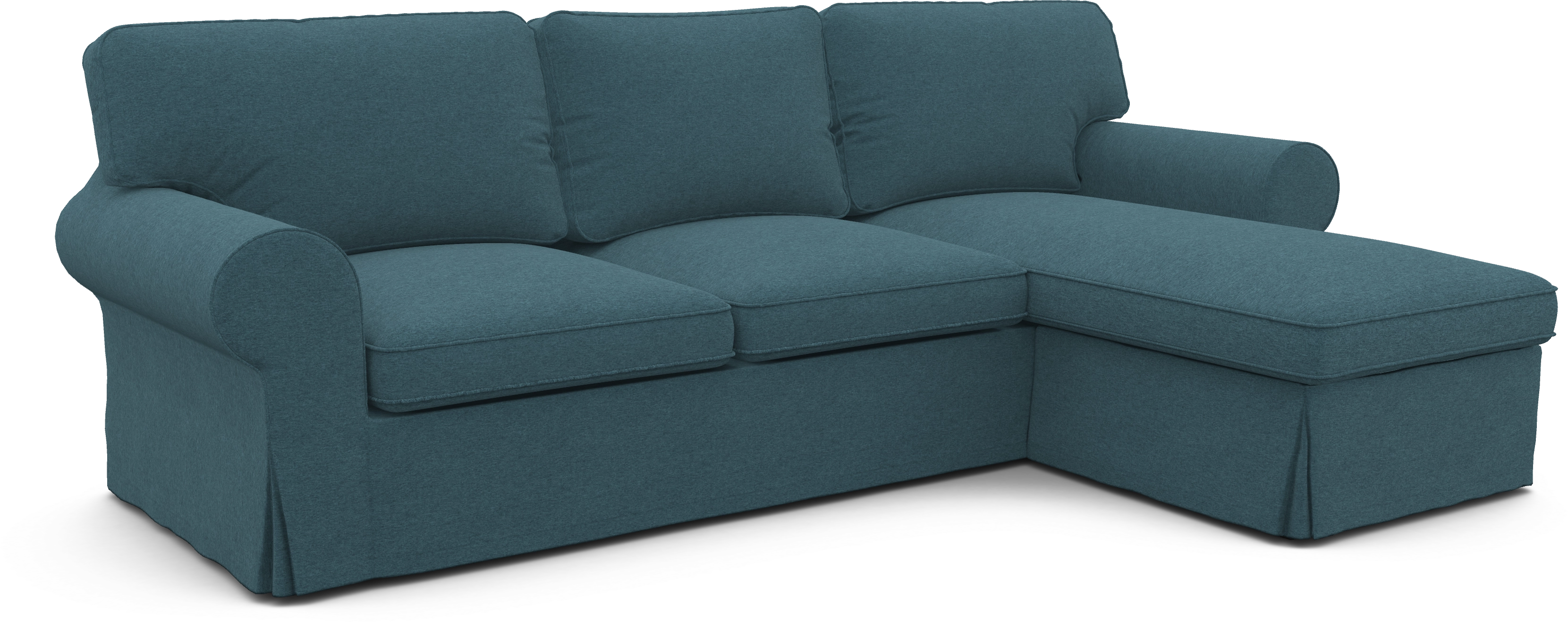 Чехол угловой диван ИКЕА Экторп с козеткой - SCANDI