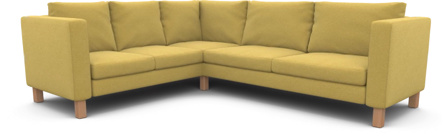 Чехол на угловой диван ИКЕА Карлстад - SCANDI (изображение №1)