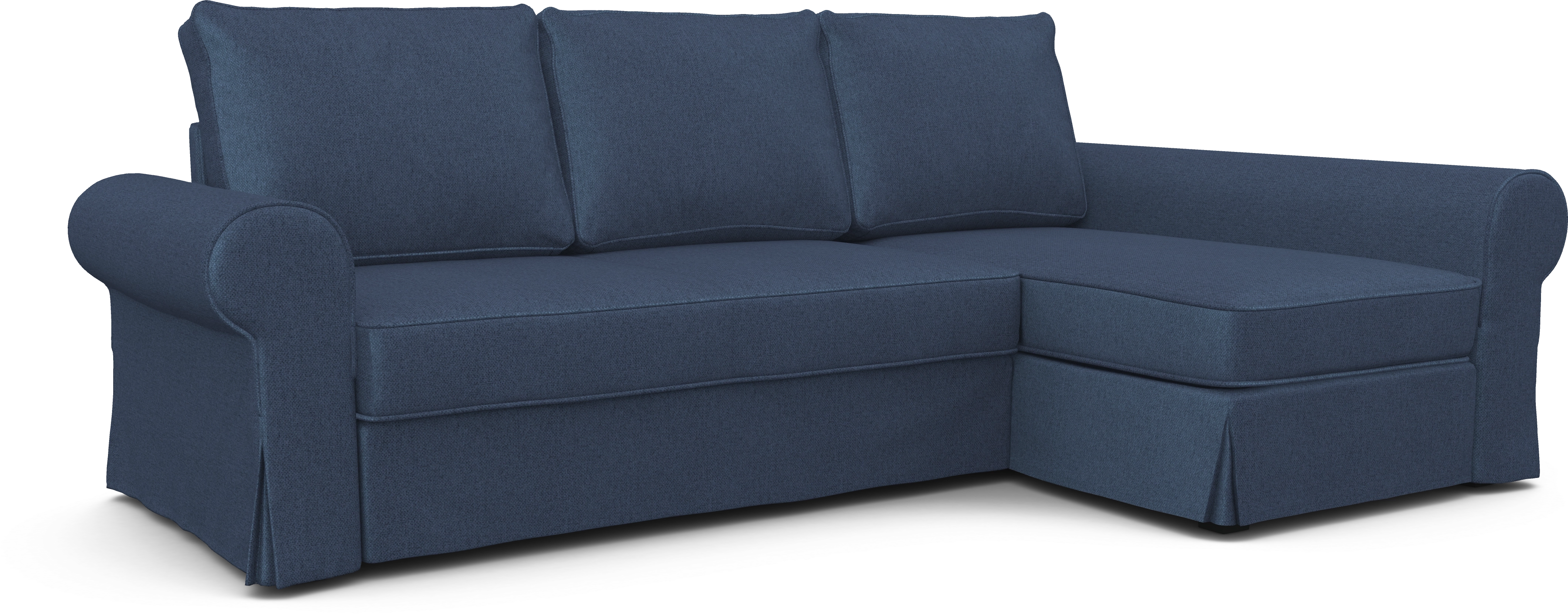 Чехол на диван ИКЕА Баккабру  с козеткой  - NEPTUN