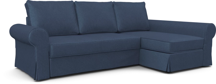 Чехол на диван ИКЕА Баккабру  с козеткой  - NEPTUN (изображение №1)