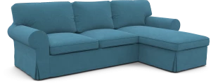 Чехол угловой диван ИКЕА Экторп с козеткой - BREEZE