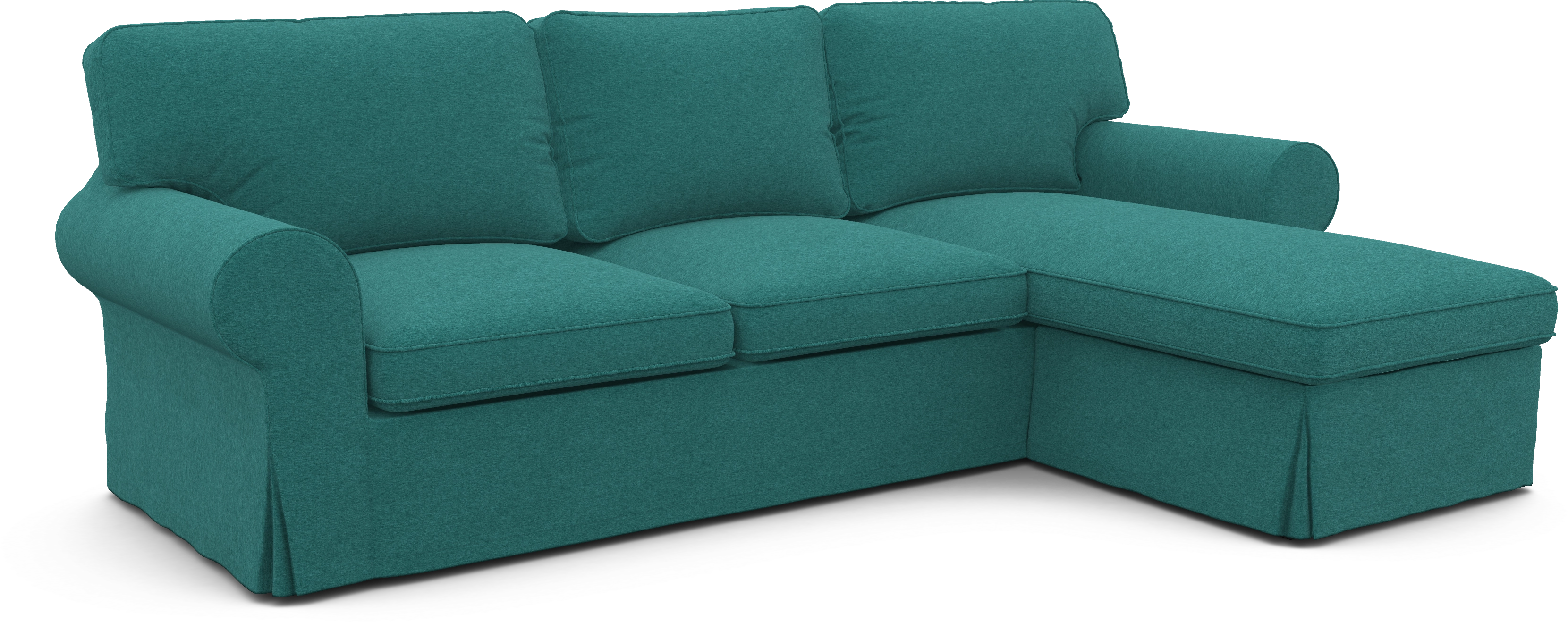 Чехол угловой диван ИКЕА Экторп с козеткой - SCANDI