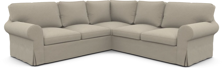 Чехол на диван ИКЕА ЭКТОРП угловой 2+2 - SCANDI (изображение №1)