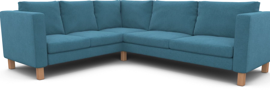 Чехол на угловой диван ИКЕА Карлстад - BREEZE (изображение №1)