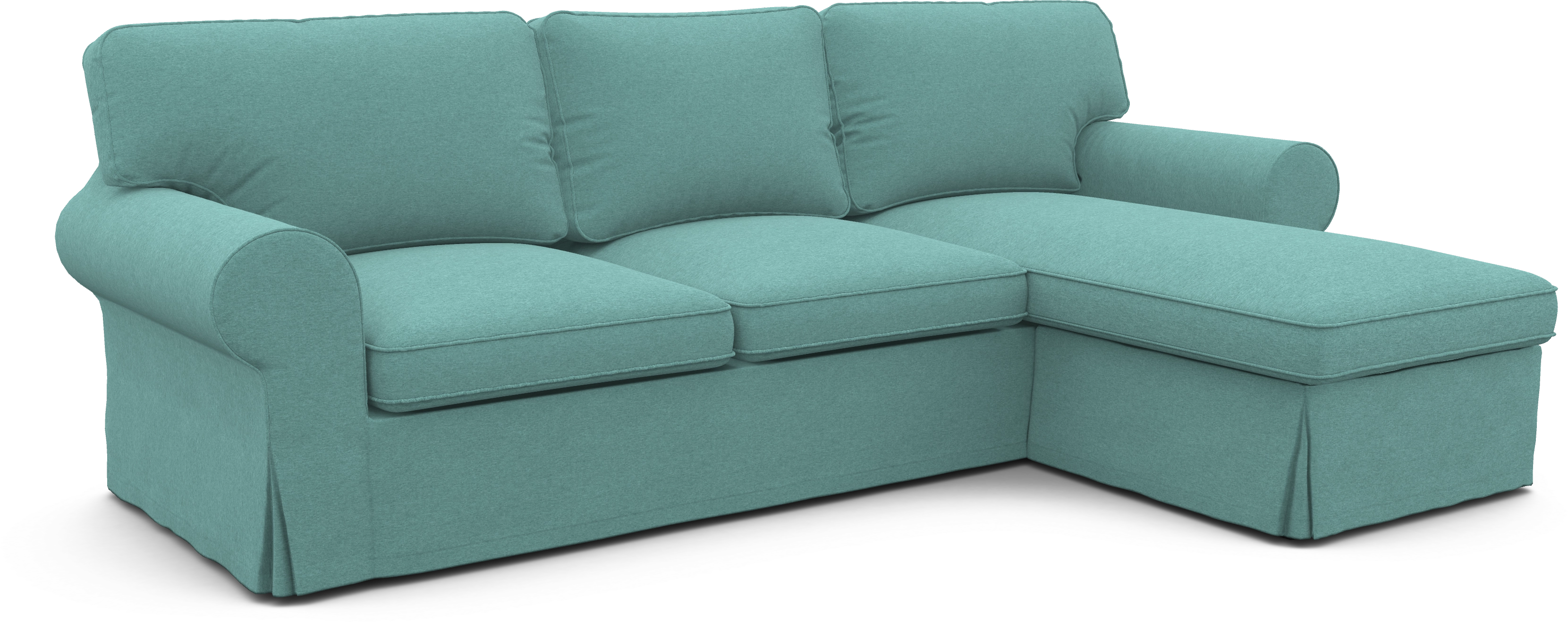 Чехол угловой диван ИКЕА Экторп с козеткой - SCANDI