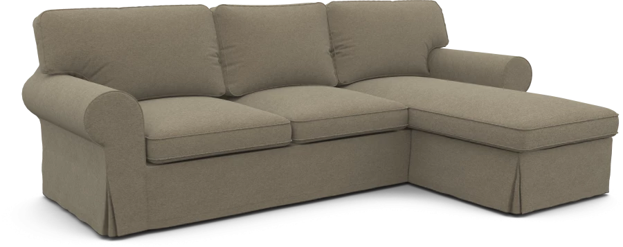 Чехол угловой диван ИКЕА Экторп с козеткой - SCANDI (изображение №1)