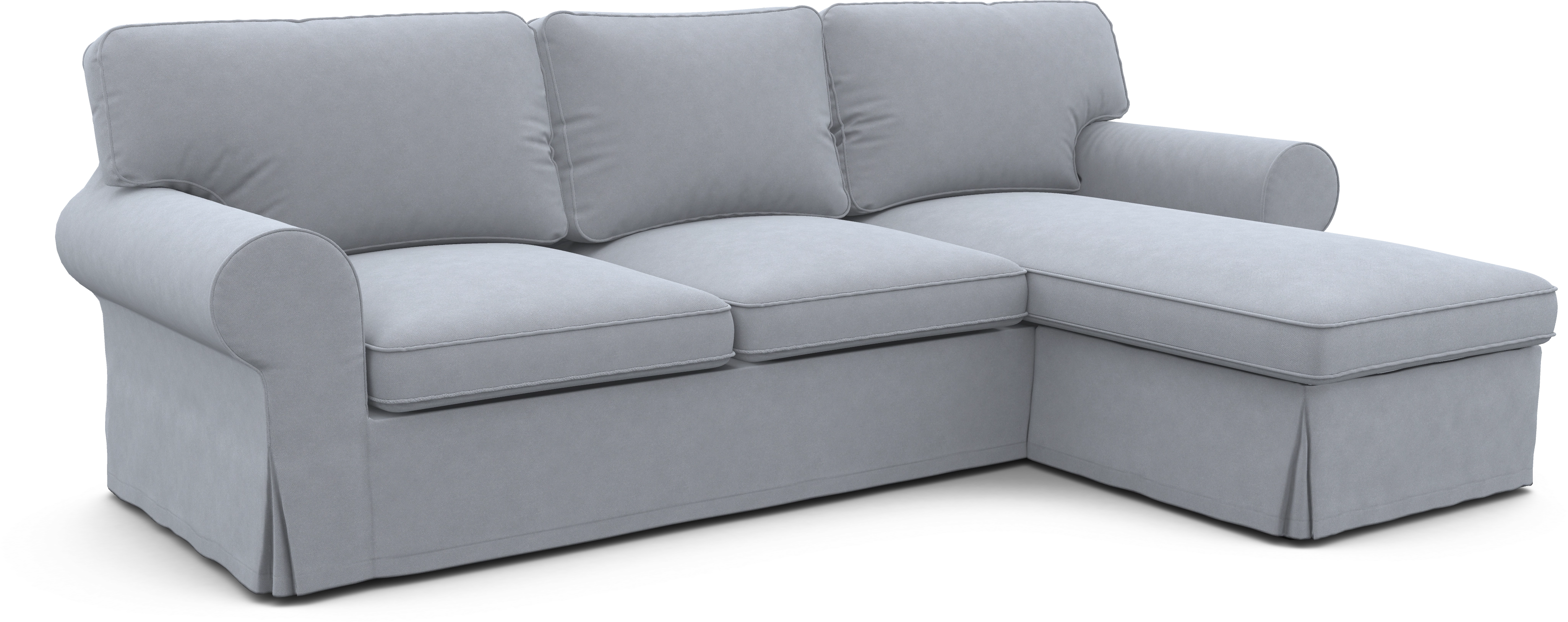 Чехол угловой диван ИКЕА Экторп с козеткой - OPHELIA