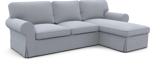 Чехол угловой диван ИКЕА Экторп с козеткой - OPHELIA
