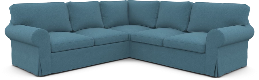 Чехол на диван ИКЕА ЭКТОРП угловой 2+2 - SCANDI (изображение №1)