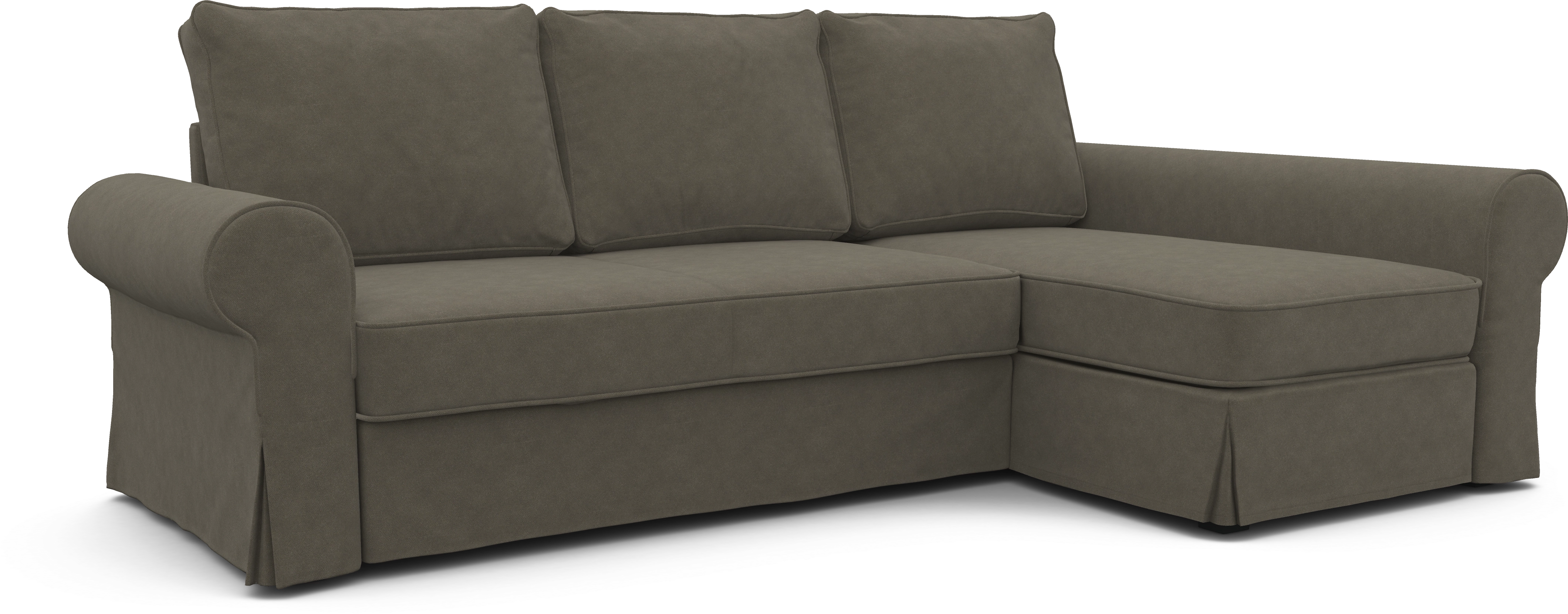 Чехол на диван ИКЕА Баккабру  с козеткой  - OPHELIA