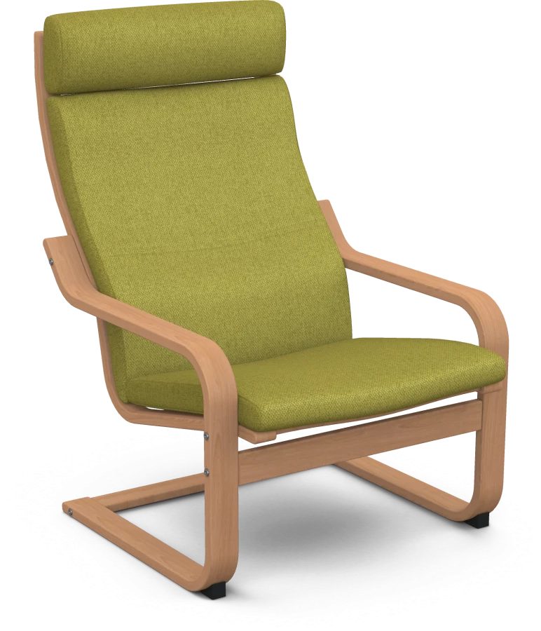 Чехол на кресло ИКЕА Поэнг - NEPTUN (изображение №1)