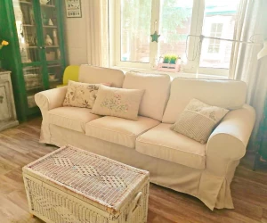 Второе фото. Чехол на трехместный диван ИКЕА ЭКТОРП - MARSELLE
