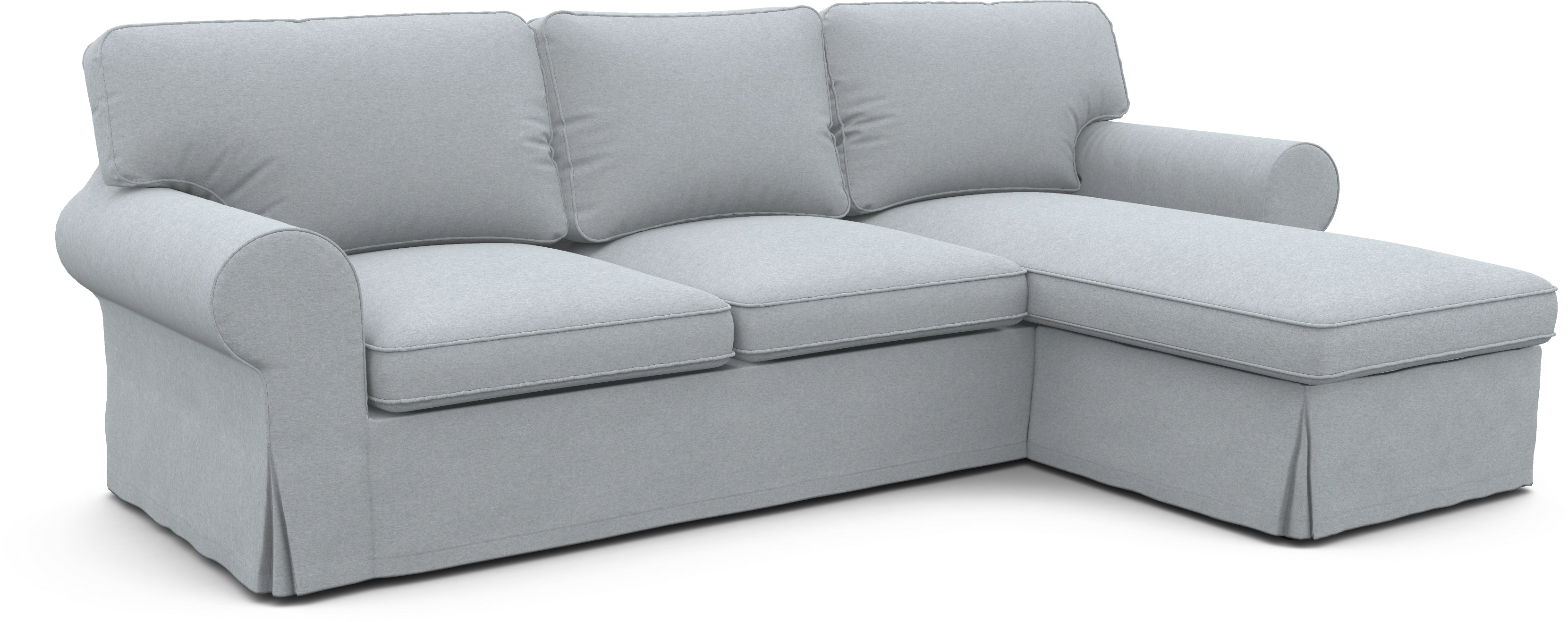 Чехол угловой диван ИКЕА Экторп с козеткой - SCANDI