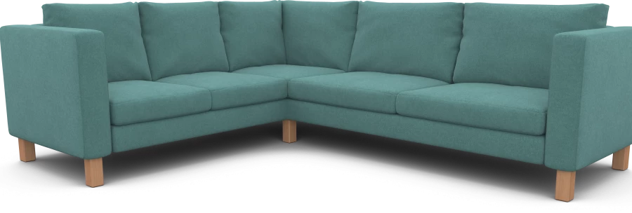 Чехол на угловой диван ИКЕА Карлстад - BREEZE (изображение №1)