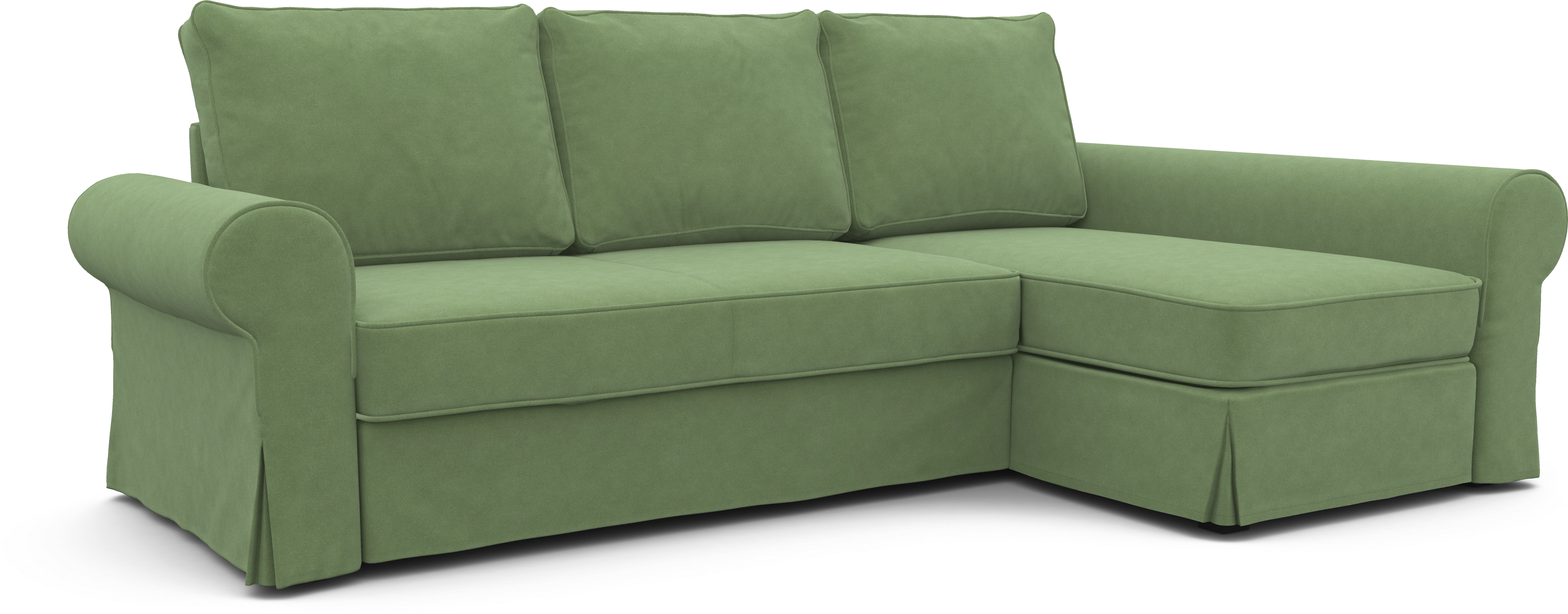 Чехол на диван ИКЕА Баккабру  с козеткой  - OPHELIA