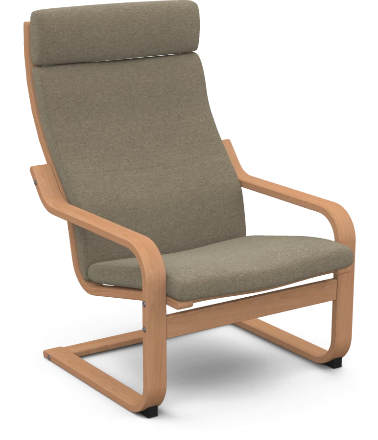 Чехол на кресло ИКЕА Поэнг - SCANDI (изображение №1)