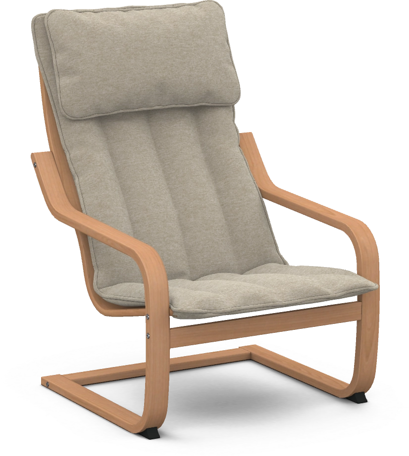 Чехол на кресло ИКЕА ПОЭНГ детское - SCANDI