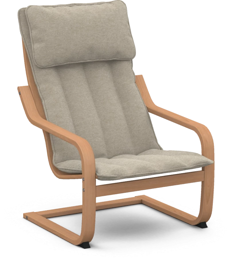 Чехол на кресло ИКЕА ПОЭНГ детское - SCANDI (изображение №1)