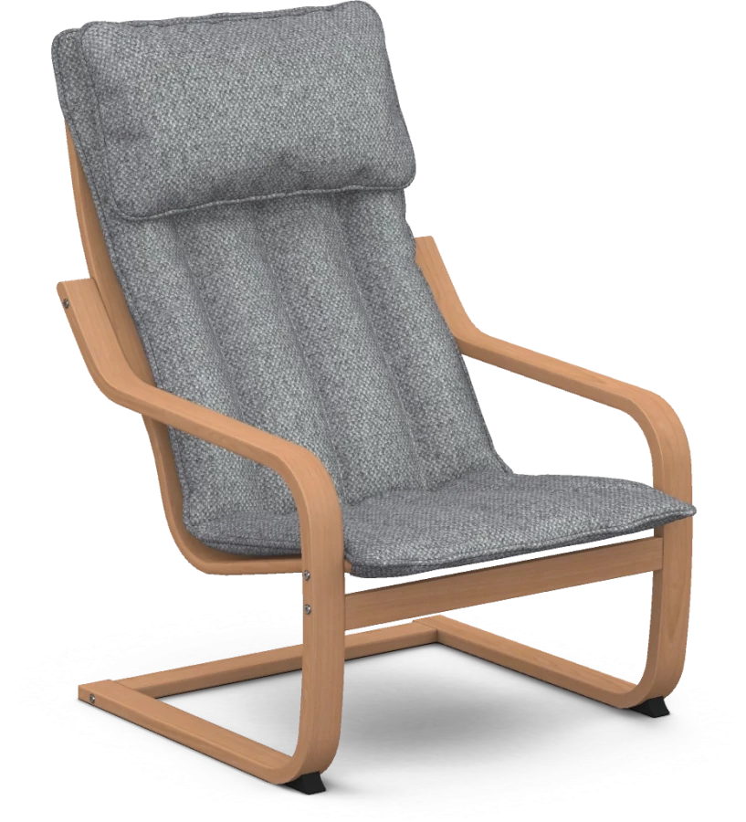 Чехол на кресло ИКЕА ПОЭНГ детское - NEPTUN (изображение №1)