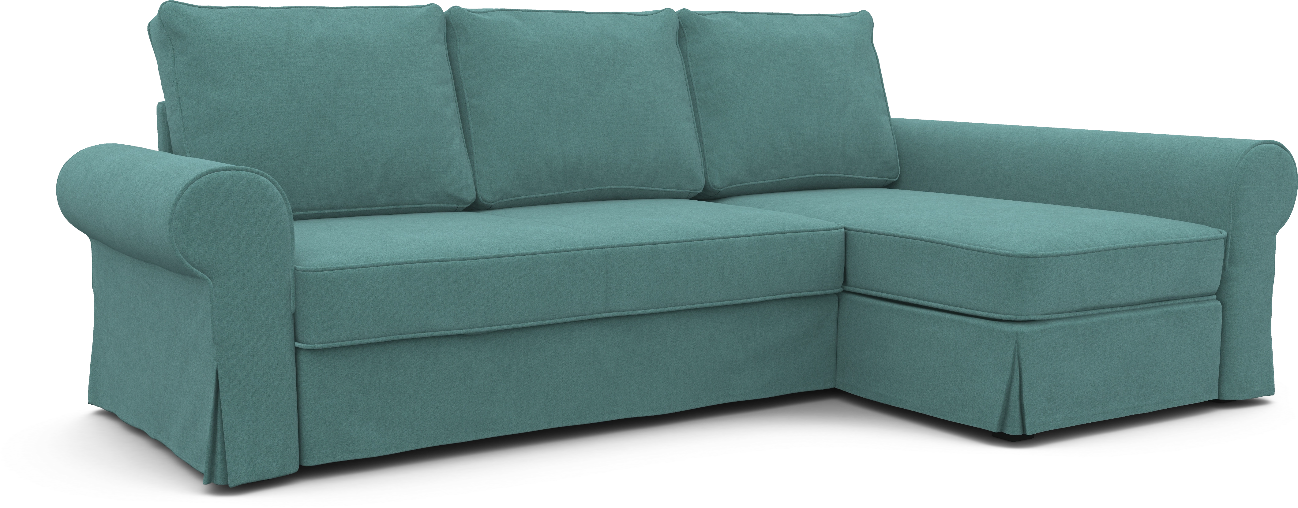 Чехол на диван ИКЕА Баккабру  с козеткой  - BREEZE