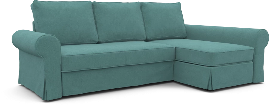 Чехол на диван ИКЕА Баккабру  с козеткой  - BREEZE (изображение №1)