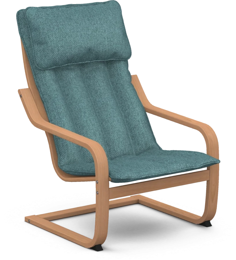 Чехол на кресло ИКЕА ПОЭНГ детское - NEPTUN (изображение №1)