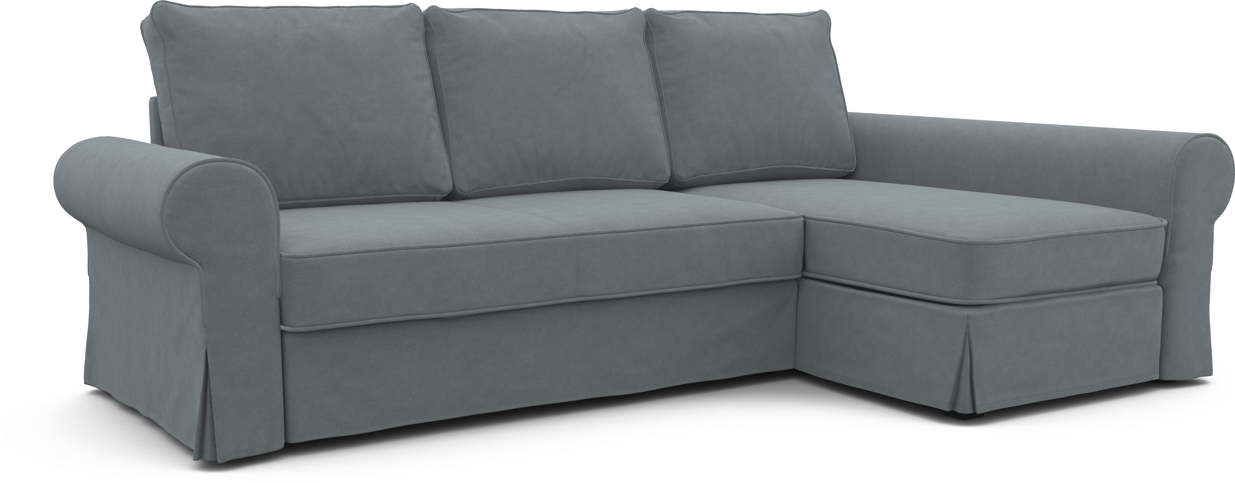 Чехол на диван ИКЕА Баккабру  с козеткой  - OPHELIA