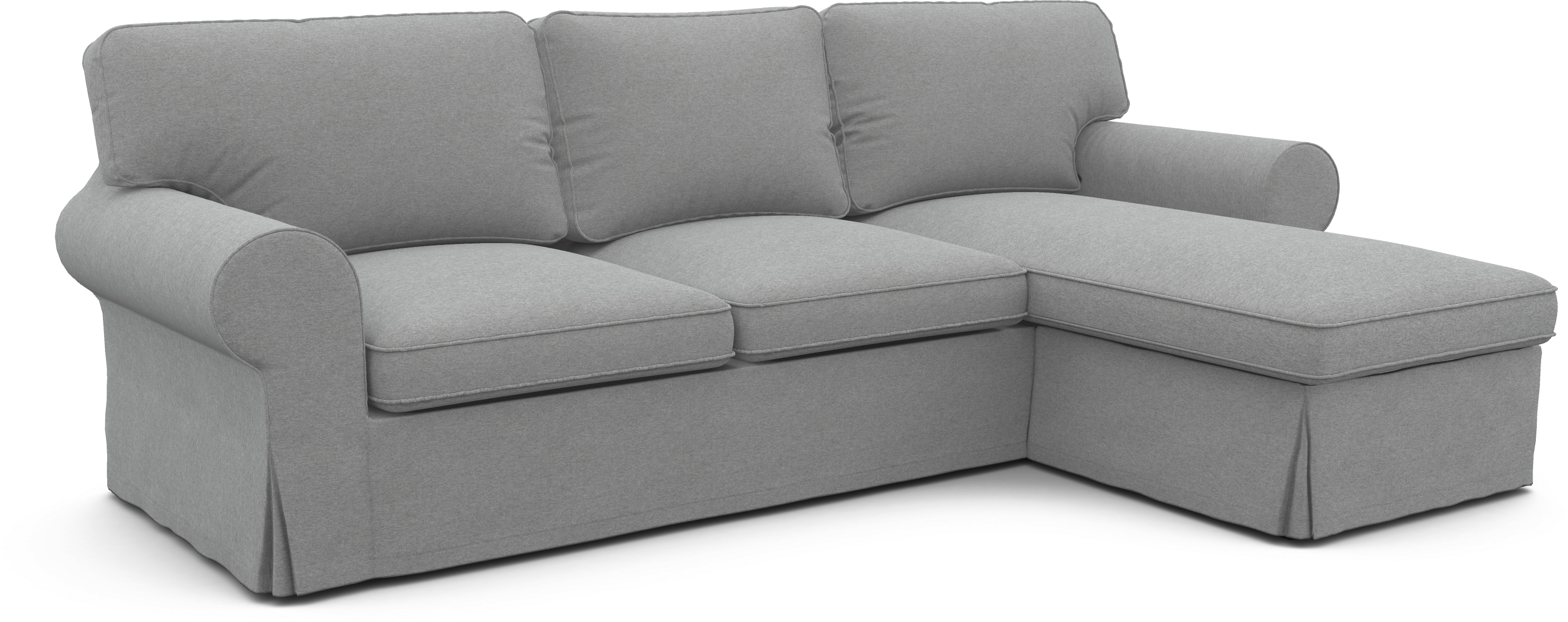 Чехол угловой диван ИКЕА Экторп с козеткой - SCANDI