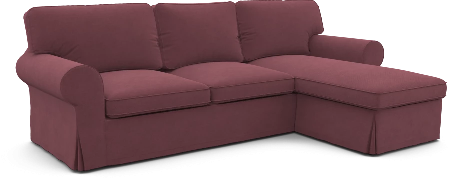 Чехол угловой диван ИКЕА Экторп с козеткой - MARSELLE (изображение №1)