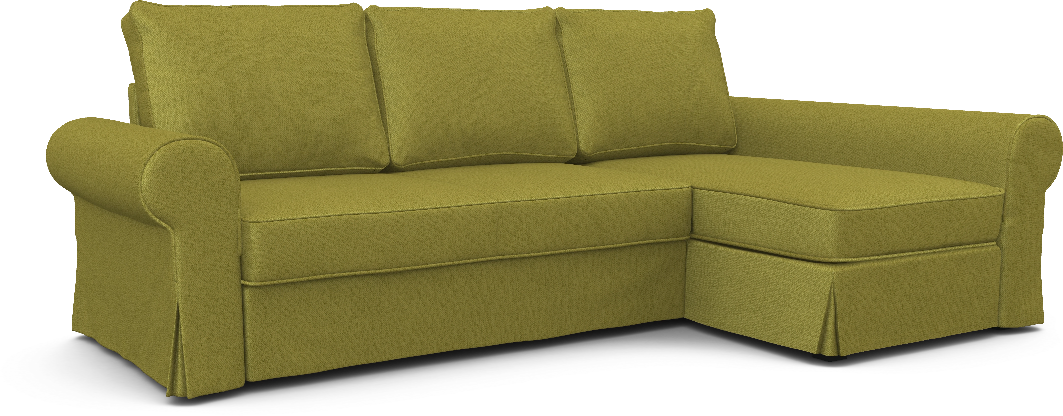 Чехол на диван ИКЕА Баккабру  с козеткой  - NEPTUN