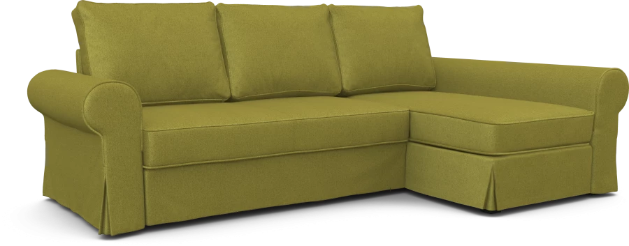 Чехол на диван ИКЕА Баккабру  с козеткой  - NEPTUN (изображение №1)