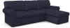 Чехол угловой диван ИКЕА Экторп с козеткой - NEPTUN